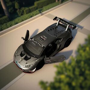 Kinsmart Lamborghini Huracan LP620-2 Super Trofeo Hardtop Die Cast Car 1:36 B14